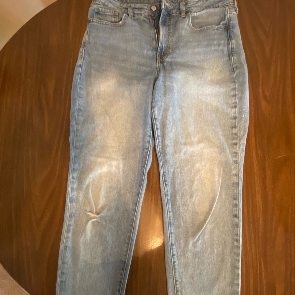 Old Navy Blue Straight Leg Jeans with Vintage Appeal